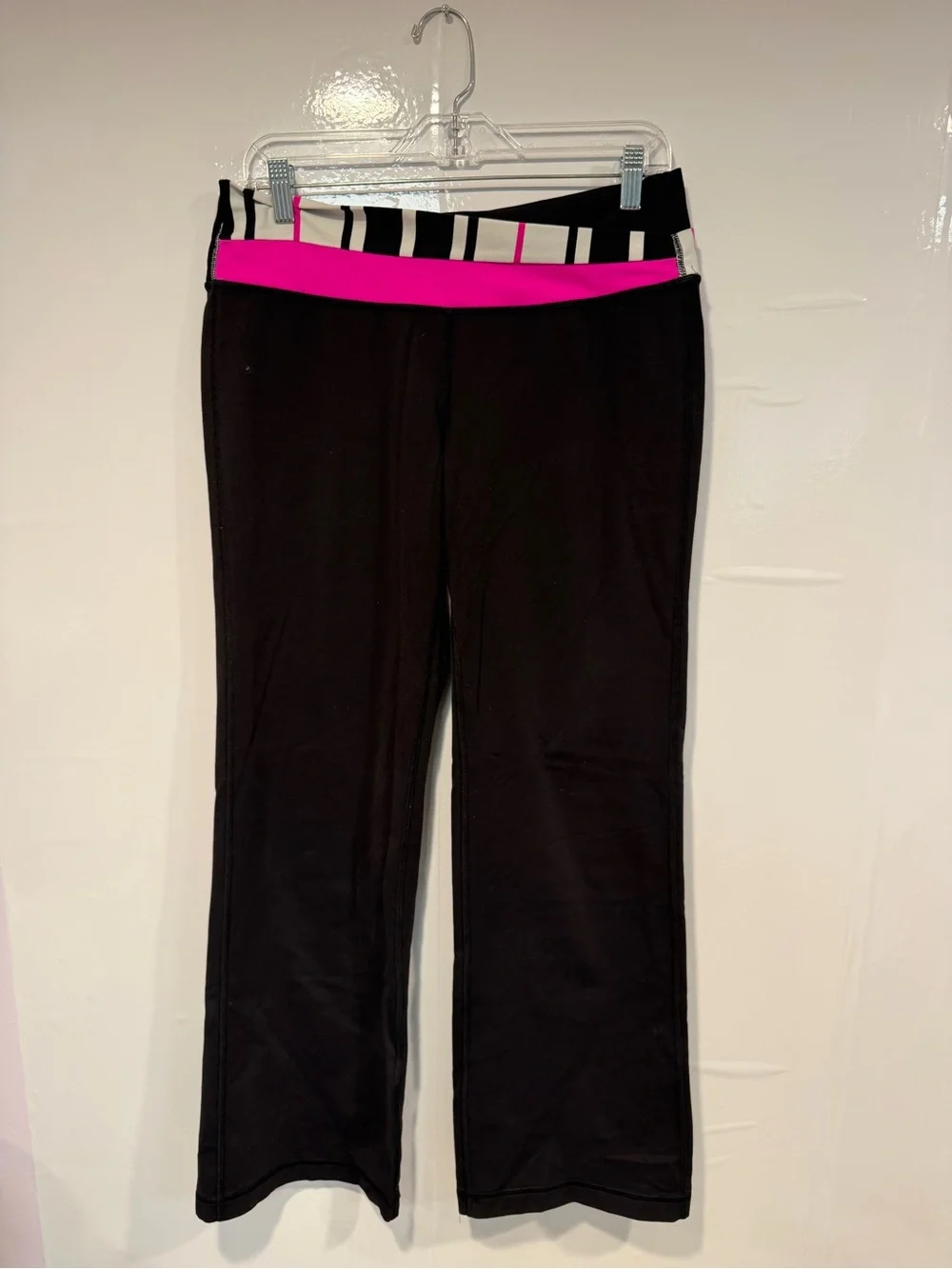 Vintage Lululemon wide leg‎ black leggings